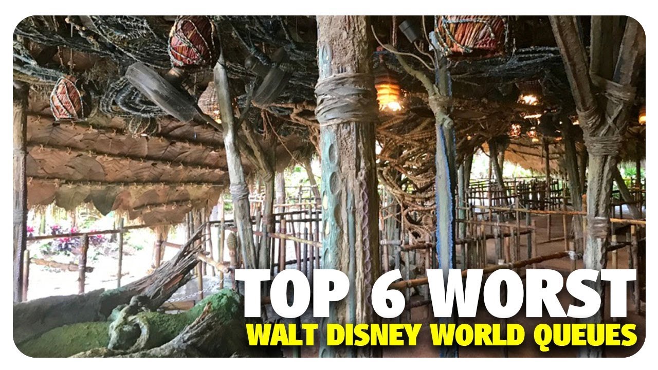 TOP 6 WORST Walt Disney World Queues | Best and Worst | 04/25/18