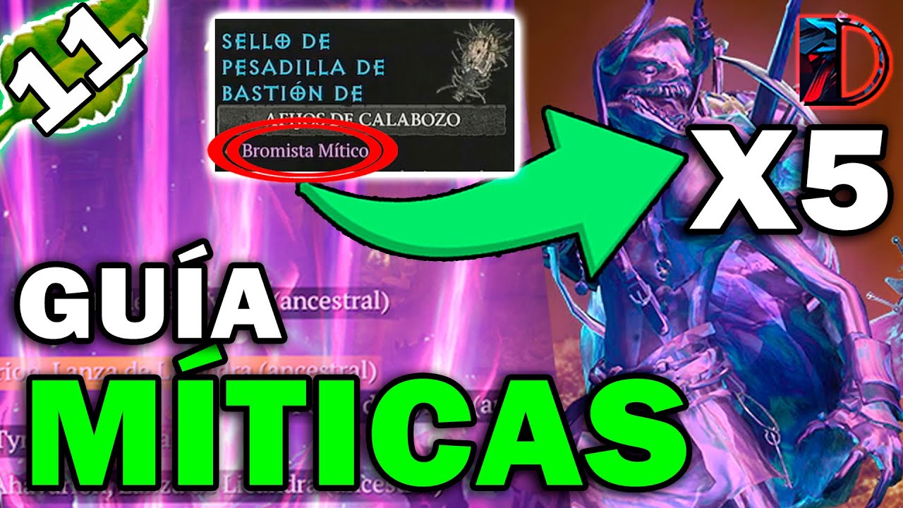 Como Conseguir MITICAS & SIGILO OP GOBLIN Diablo 4 Temporada 11