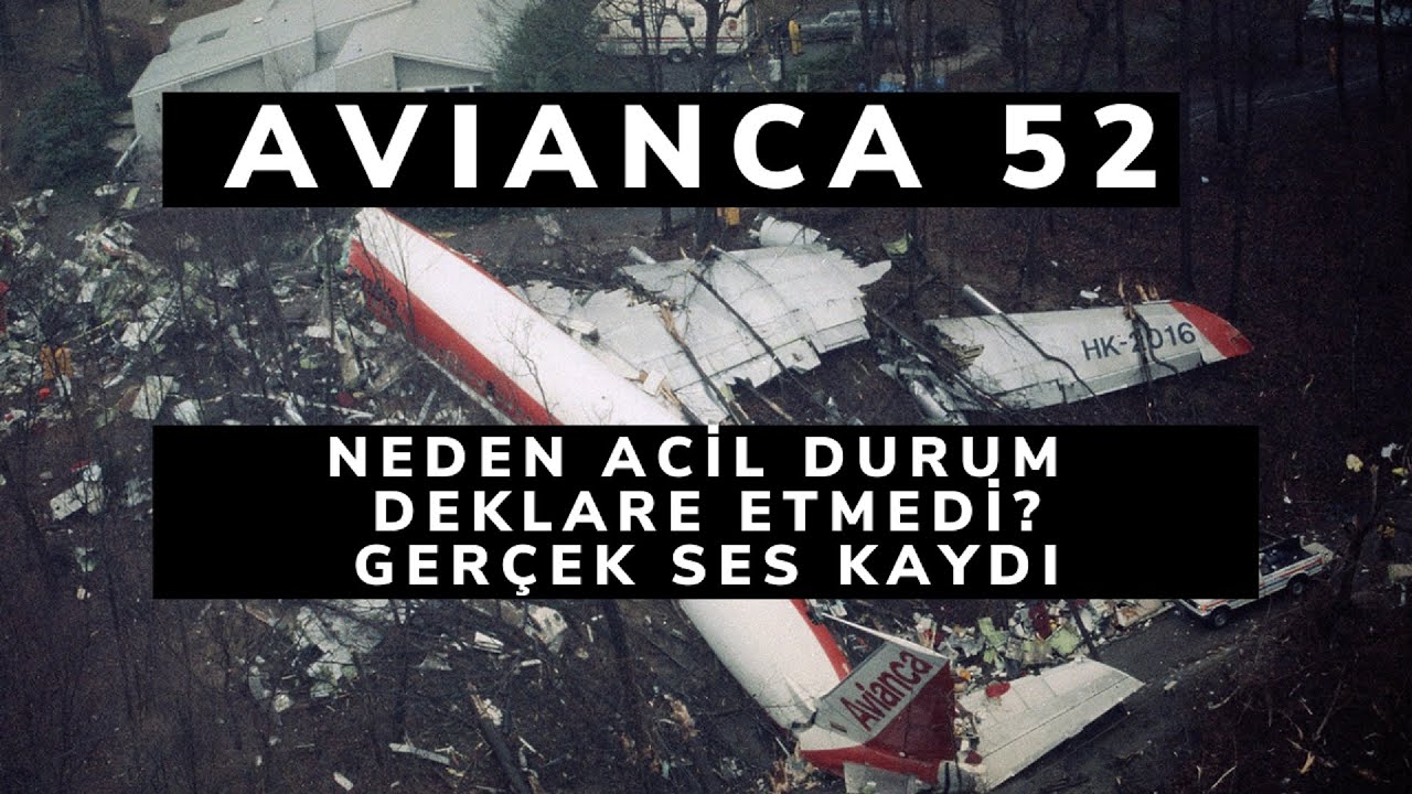 AVIANCA 52 HAVACILIK TARİHİNİN EN ÖNEMLİ UÇAK KAZALARINDAN BİRİ. GERÇEK SES KAYDI