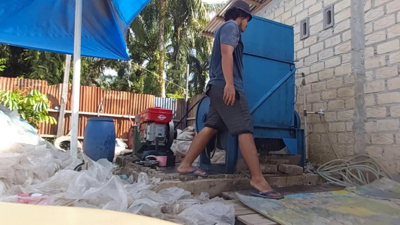 Mesin cuci plastik HD/PE/PP | PENCUCIAN PLASTIK BEKAS
