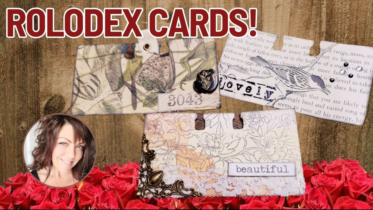 DIY Rolodex Card Decoration Ideas for Your Junk Journal
