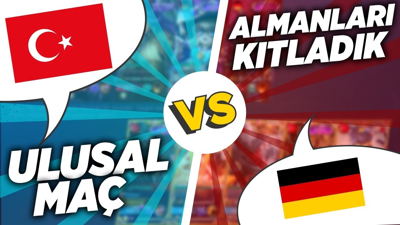 TÜRKİYE VS ALMANYA ULUSAL MAÇ - Mobile Legends