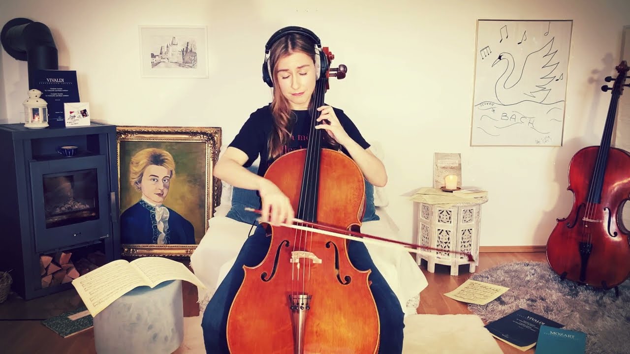 VIVALDI Allegro, Cello Sonata 7 