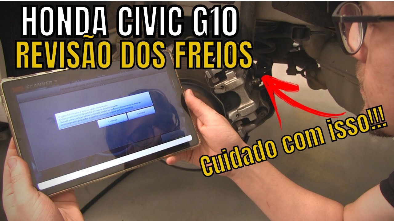 Honda Civic 1.5 Turbo g10 - Revisão de Freios (Diant. e Tras.)