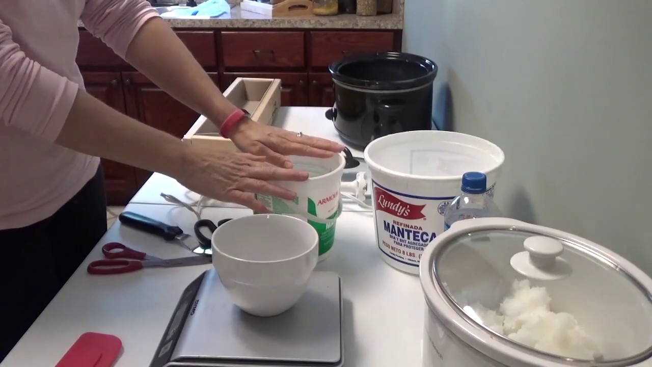Making HP and CP Old Fashioned Lard Soap