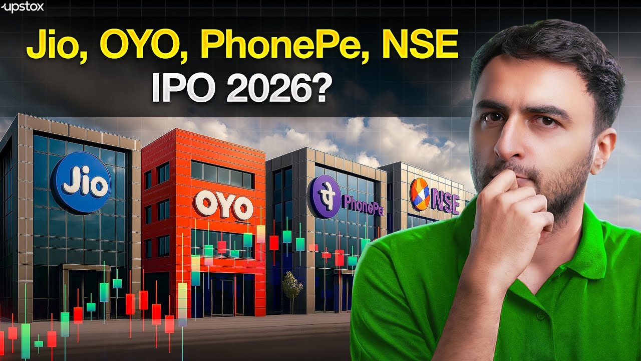 $200B Indian IPO Pipeline in 2026? Jio, PhonePe, NSE | Markets Today #116 | Upstox