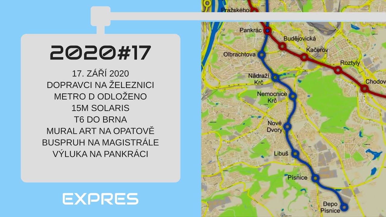 METROBUS EXPRES 2020#17: Metro D odloženo