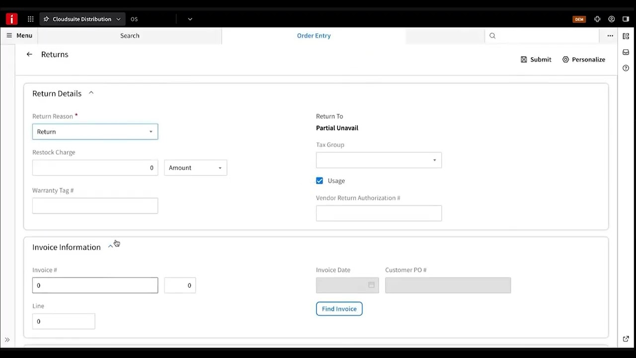 Store Credits in CSD & Kodaris: Issuing a Store Credit in CSD