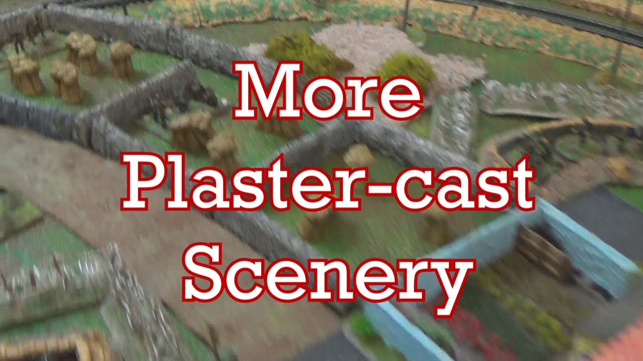 Plaster-cast terrain part 2