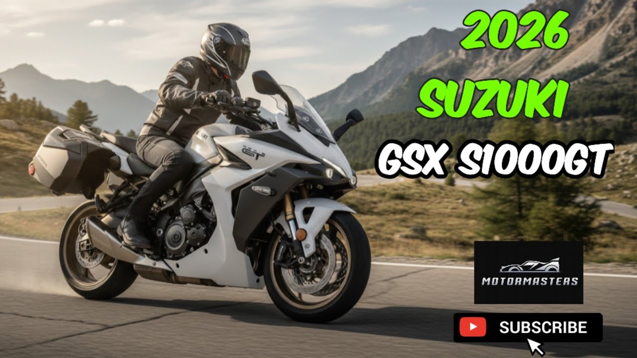 Suzuki GSX-S1000GT 2026 года | Идеальный спортивно-туристический мотоцикл! #байк #мотоцикл #suzuki