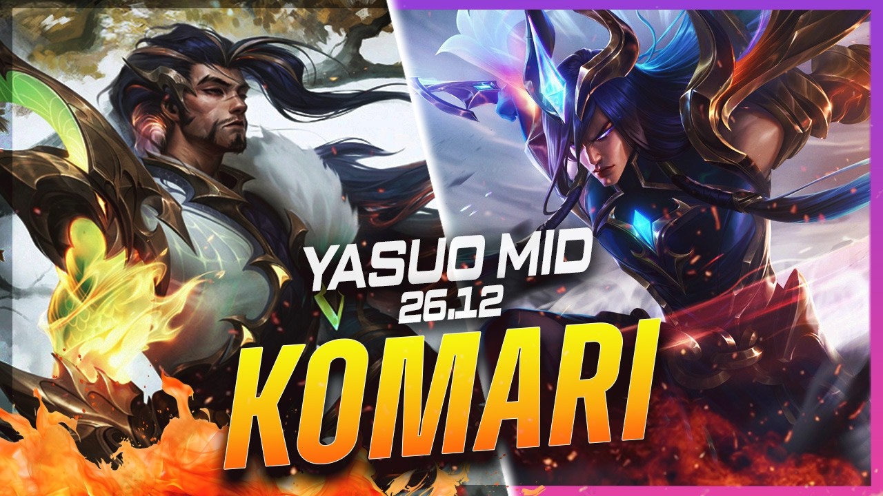 Komari - Yasuo vs Yone MID Patch 26.12 - Grandmaster Yasuo Gameplay