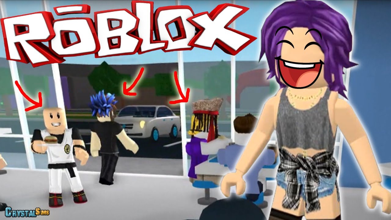 THEY STEAL EVEN THE HAIR FROM HIM | BLOXBURG ROBLOX | CRYSTALSIMS