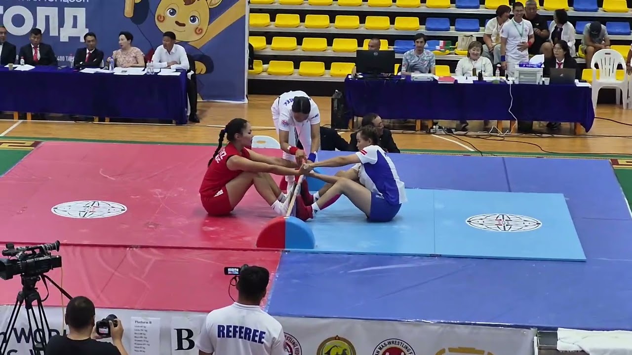 VII Mas-Wrestling Worldchampionships Mongolia 2025 Woman 75kg