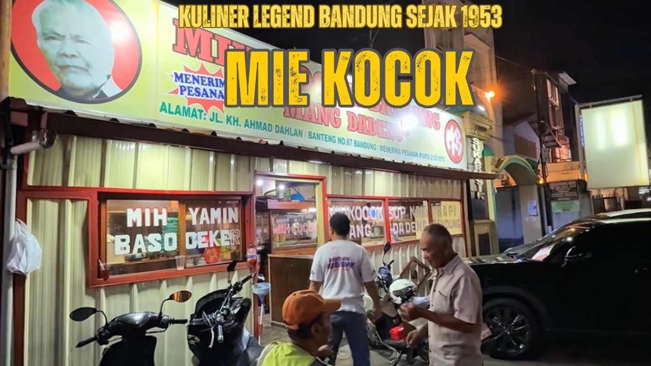 MIE KOCOK MANG DADENG Kuliner Legendaris Bandung Sejak Tahun 1953