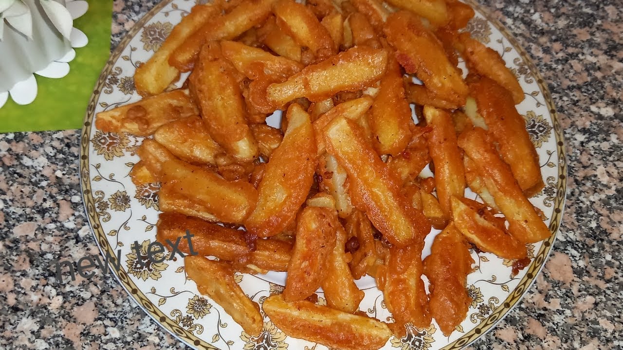 طريقه عمل البطاطس المقرمشه بالخلطة السرية في البيت بكل سهولة 🍟