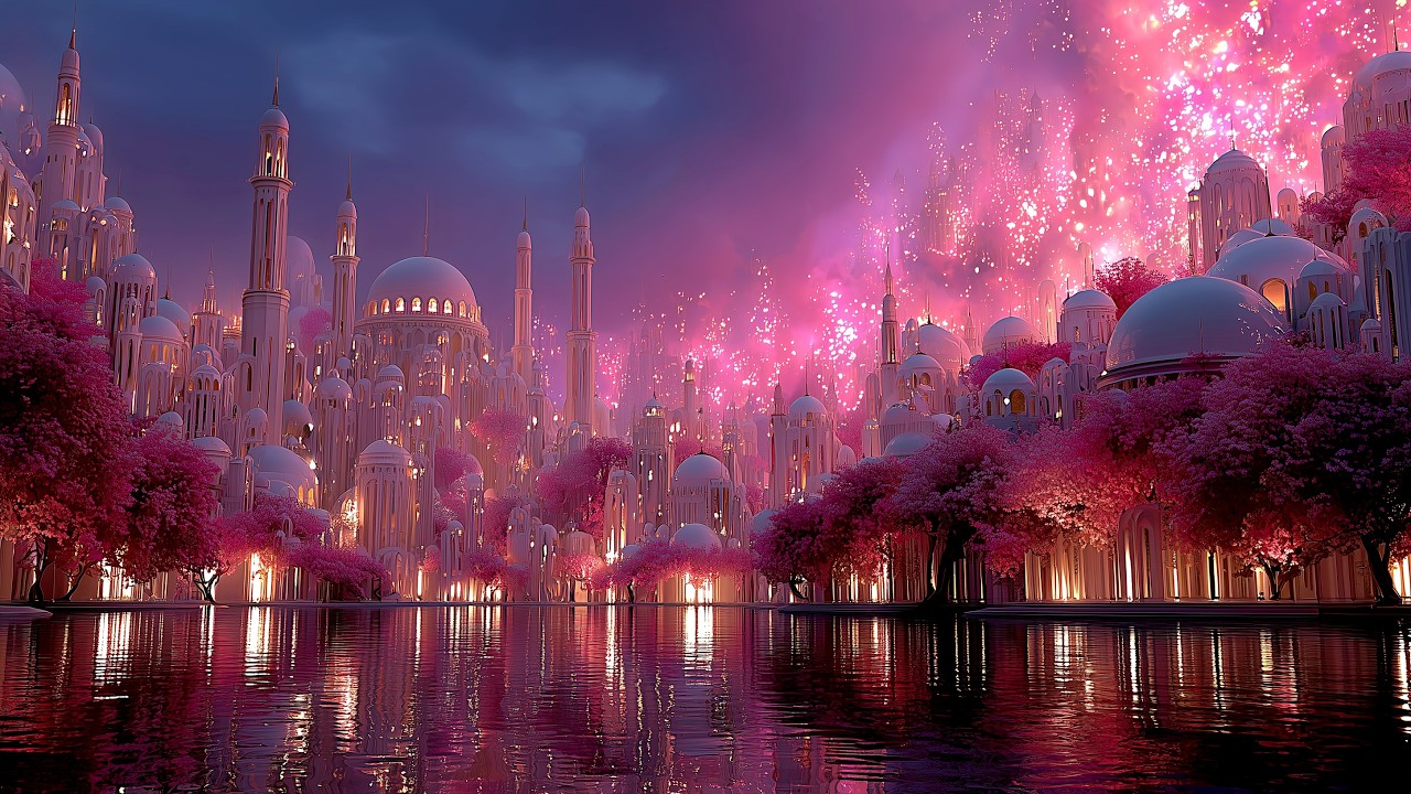Somewhere Between Reality & Wonder: Celestial Palaces of Light with Dreamcore Music for Sleep & Calm