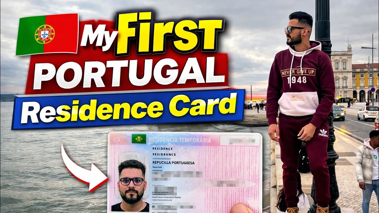 Finally I got my TRC card of Portugal from Mahatma Gandhi AIMA Center #portugal