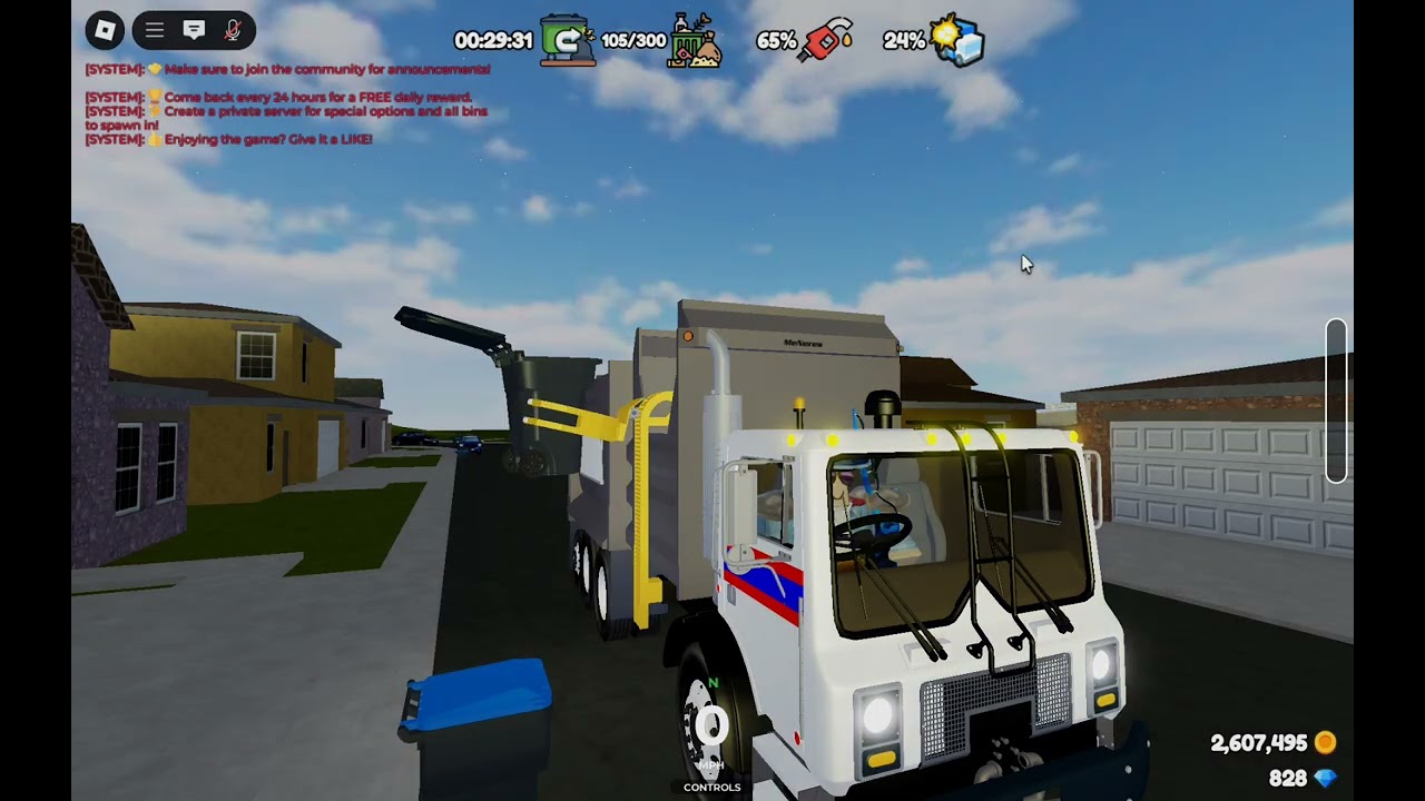 Hard reving mack zr on trash 