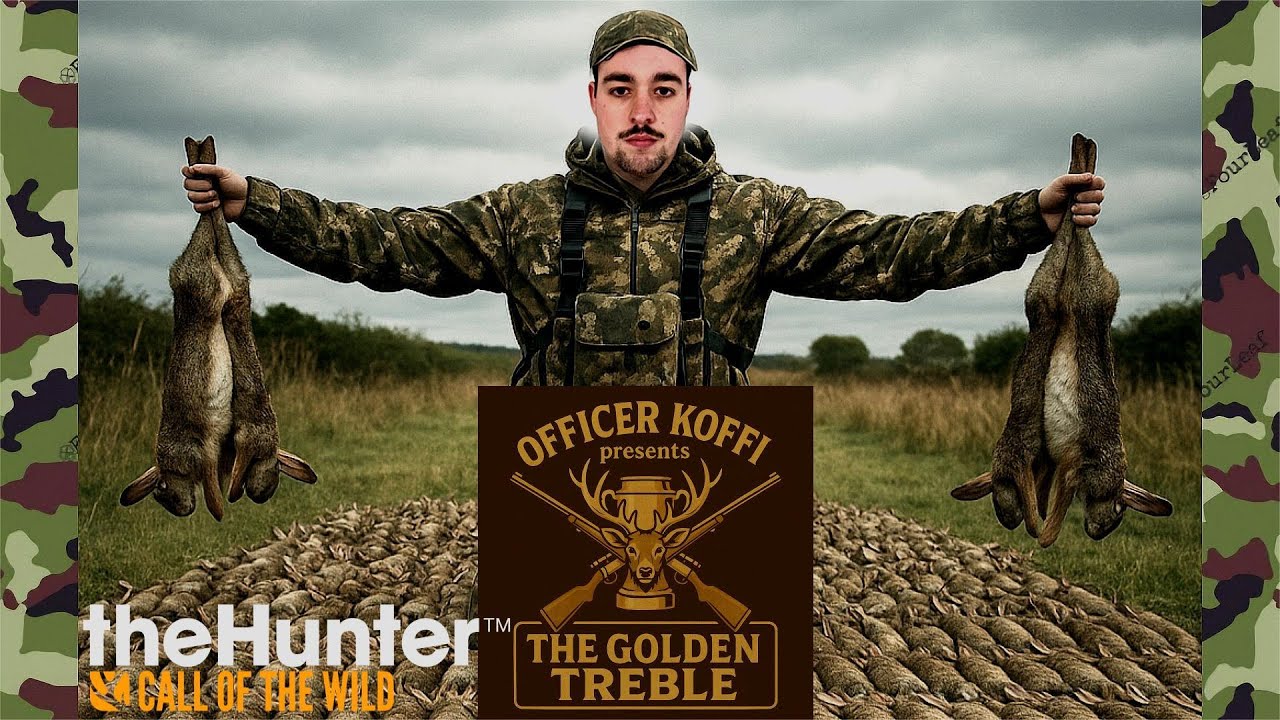 Hunting Hares to Extinction - The Golden Treble #2 - theHunter Call of the Wild