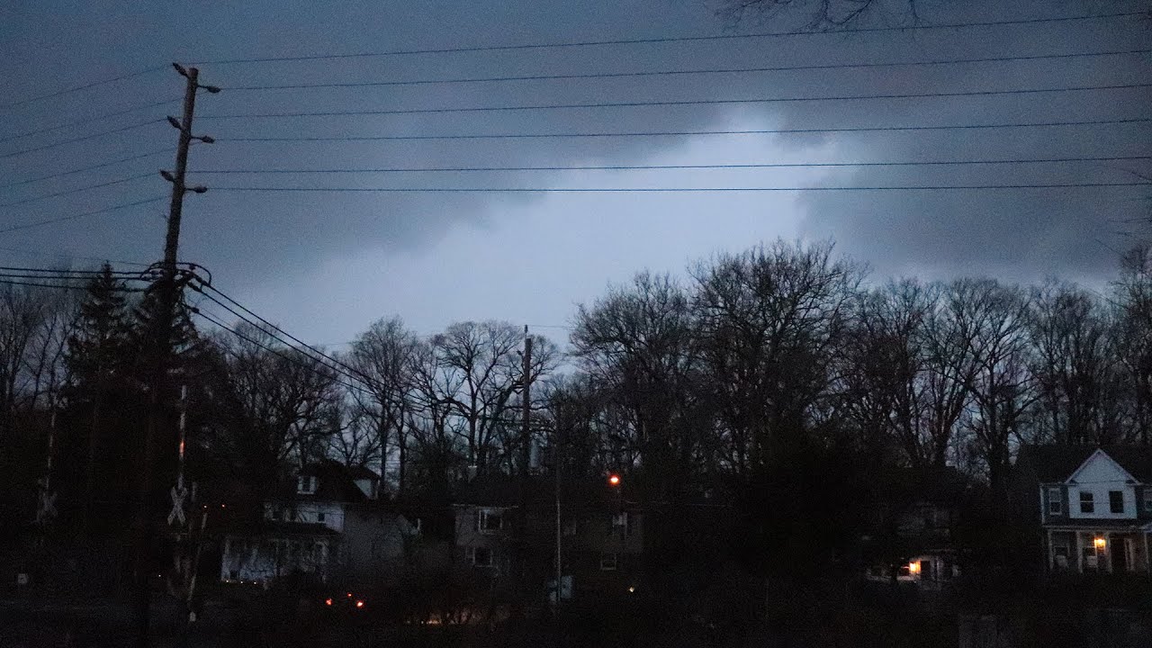 SEVERE THUNDERSTORM HITS NEW JERSEY! 3/28/21 | Full Video!