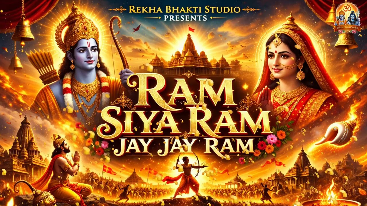 Ram Siya Ram Jay Jay Ram | New Bhakti Song | Rekha Bhakti Studio  #bhajan  #aarti #bhakti