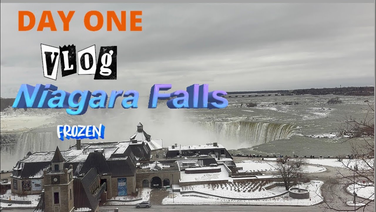 The Perfect Day in Niagara Falls - Canada Side| Day 1 vlog |❄️♥️🌊#viral #viralvideo #winter #vlog 