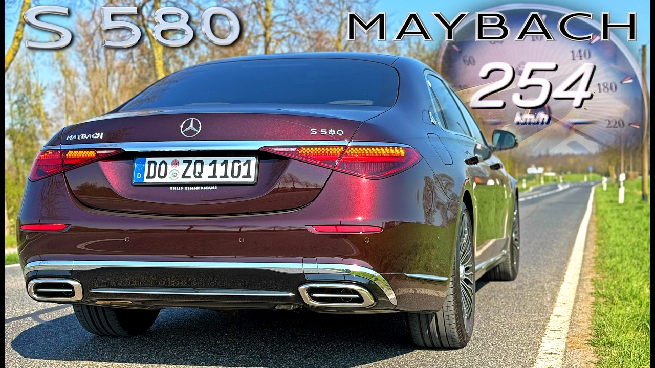 2026 Mercedes Maybach S580 // 0-100 100-200 TOP SPEED & SOUND