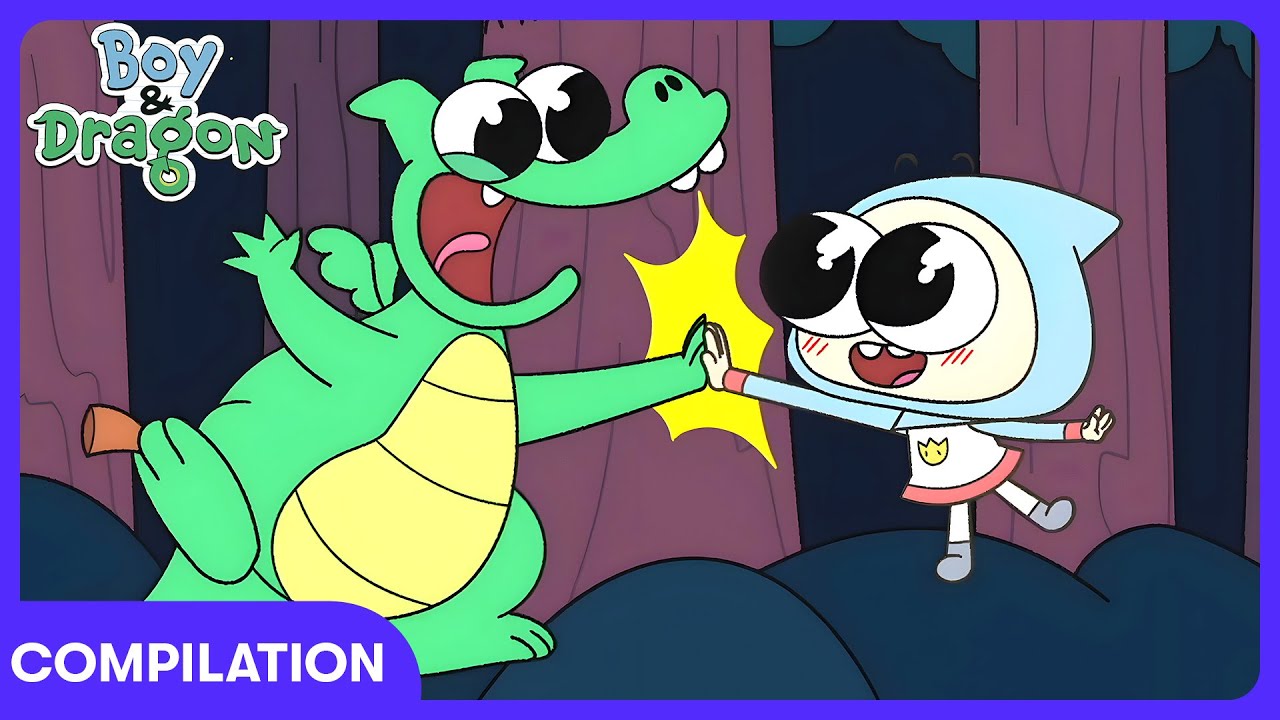 Boy & Dragon - Wie sie sich trafen | Kinderfilme | WildBrain Comedy Club - Deutsch