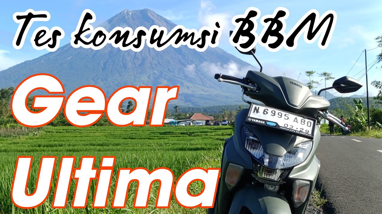 TES KONSUMSI BBM YAMAHA GEAR ULTIMA BUAT RIDING HARIAN DI DESA