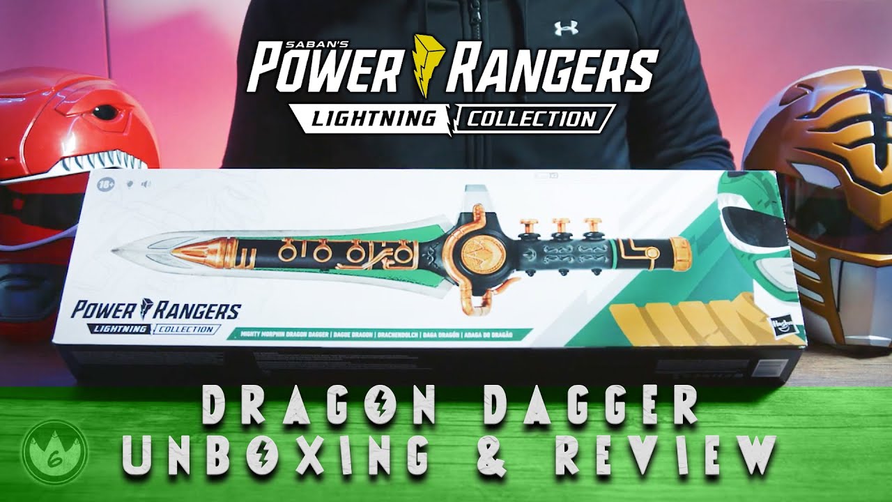 DRAGON DAGGER UNBOXING & REVIEW | Hasbro Power Rangers Lightning Collection