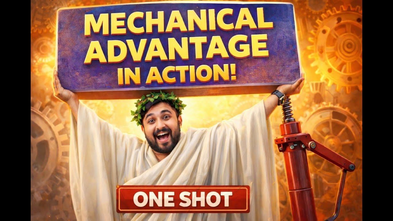 Mechanical Advantage in Action full chapter oneshot   chapter 7 |SSLC physics 2025 new syllabus 2025