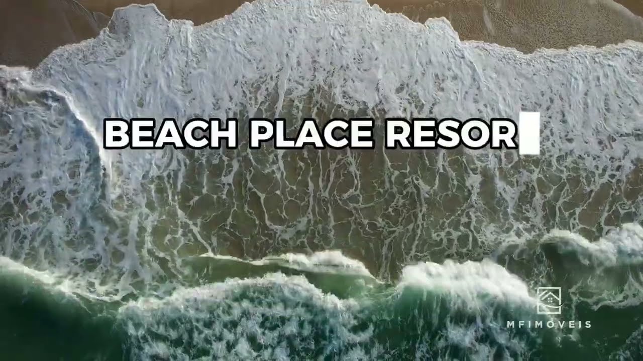 Apartamento na praia à venda no Porto das Dunas ( Beach Place Resort ) - próximo ao Beach Park.