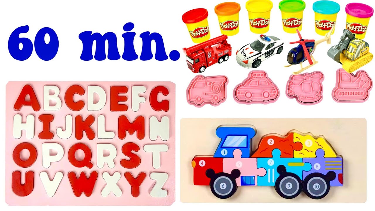 Best ABC, Numbers, Colors Counting Activities | Ultimate Toy Learning Video Compilation for Toddlers