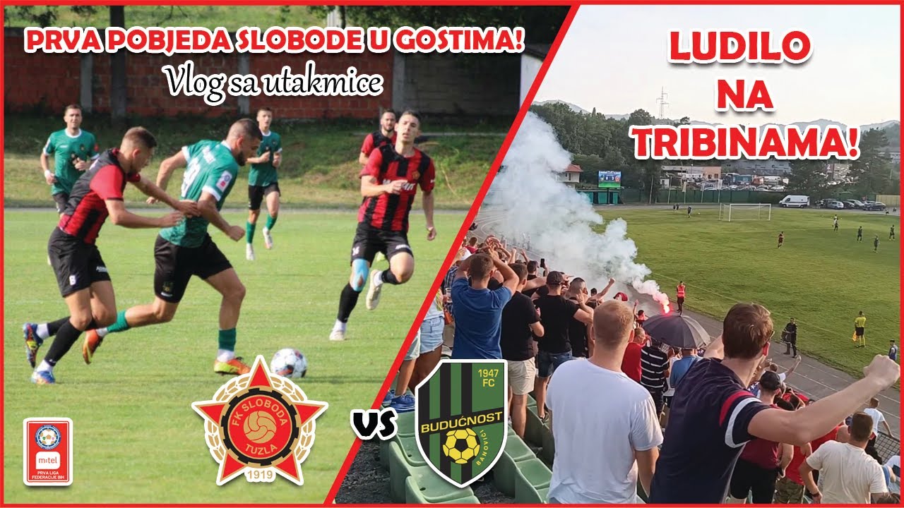 POBJEDA SLOBODE NA TEŠKOM GOSTOVANJU | Budućnost Banovići - Sloboda Tuzla Vlog 🔴⚫