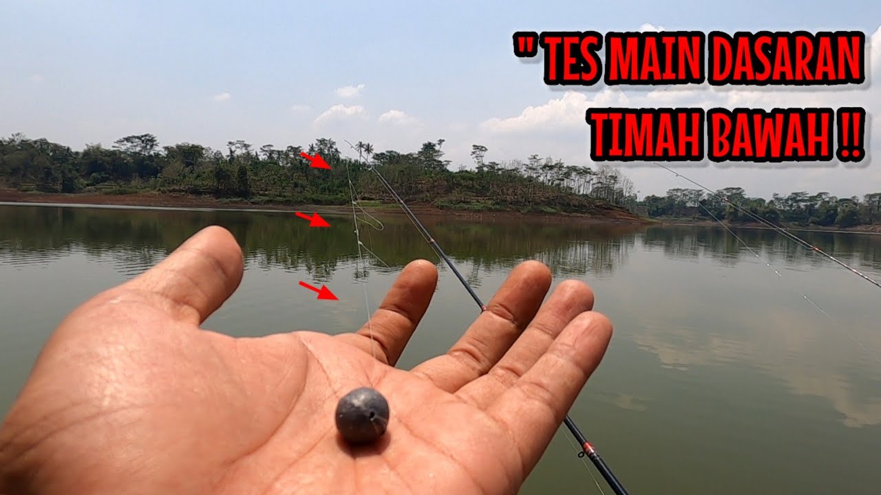 KITA COBA MAIN DASARAN TIMAH BAWAH DI SPOT INI ‼️ mancing ikan red devil NAHOL MANIA