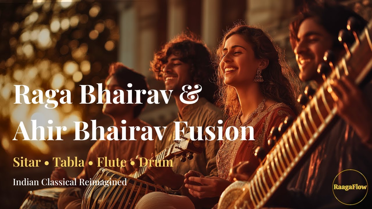 Raga Ahir Bhairav & Bhairav | Fusion Series - Indian Classical Reimagined | RaagaFlow