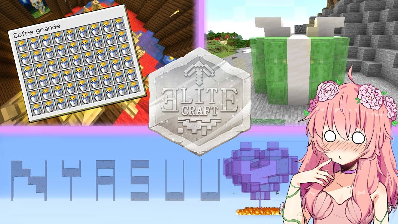 (17)😂HAGO 2 PRANKS Y UN REGALO💫EliteCraft💫MINECRAFT YOUTUBERS