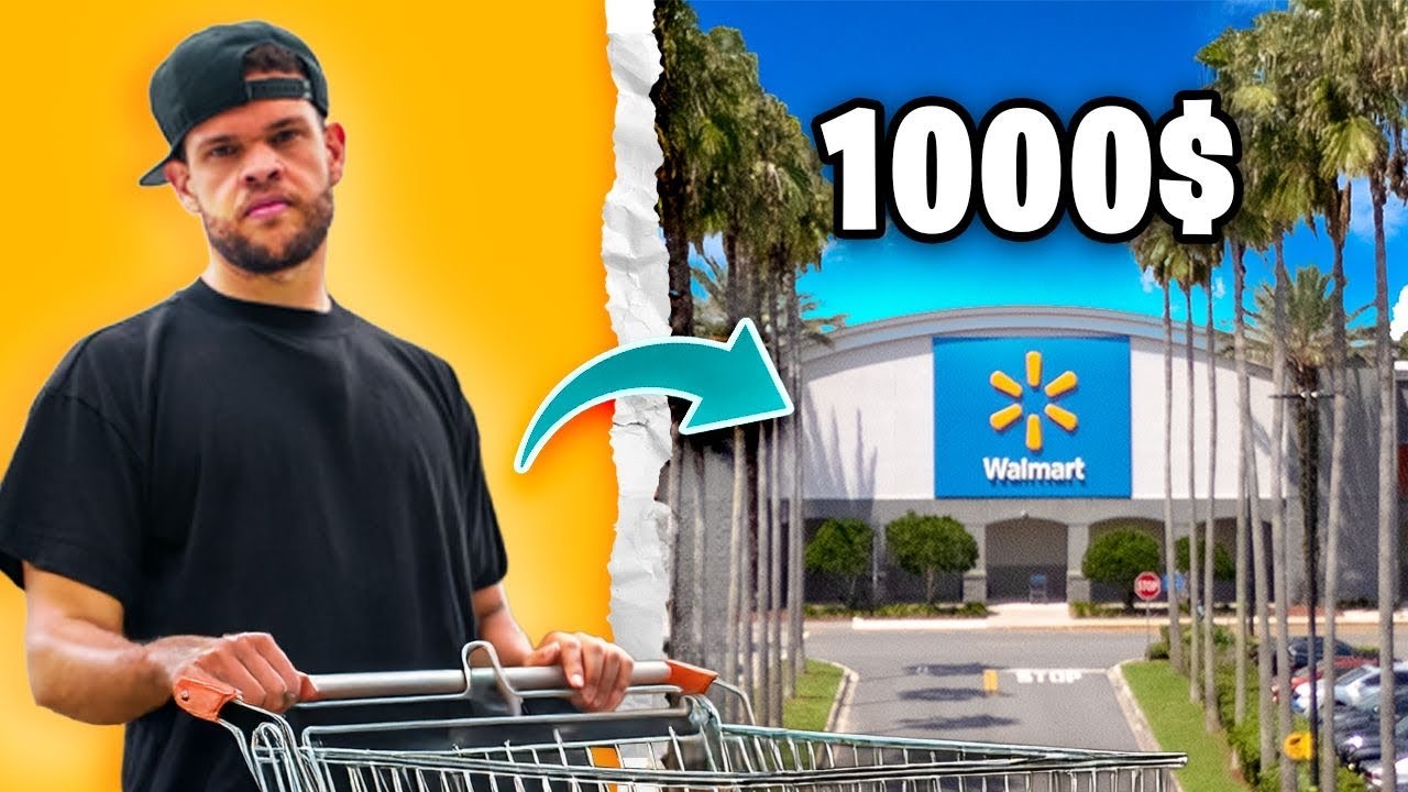 TENTEI GASTAR 1000$ NO MERCADO DOS EUA DE NOVO! 