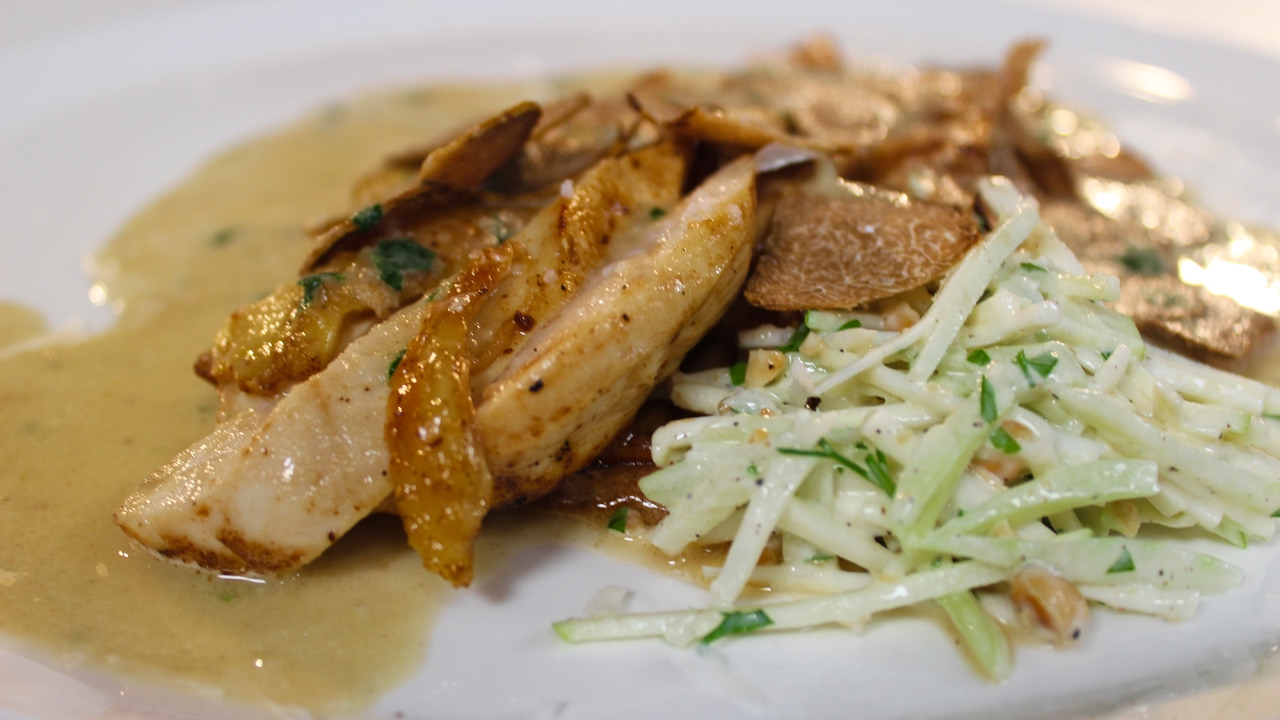 De garde van Gert met Michaël Vrijmoed - Hoevekip met knolselder en truffel