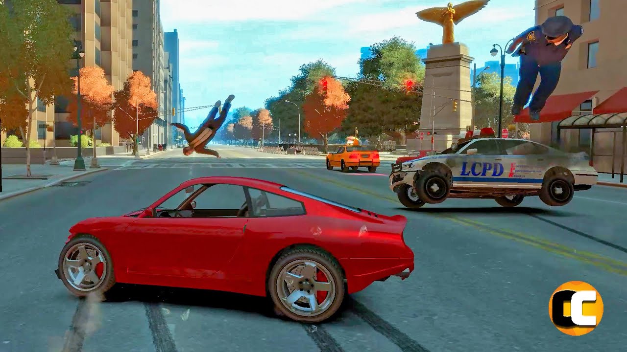 GTA 4 Crashes and Ragdolls Compilation #4