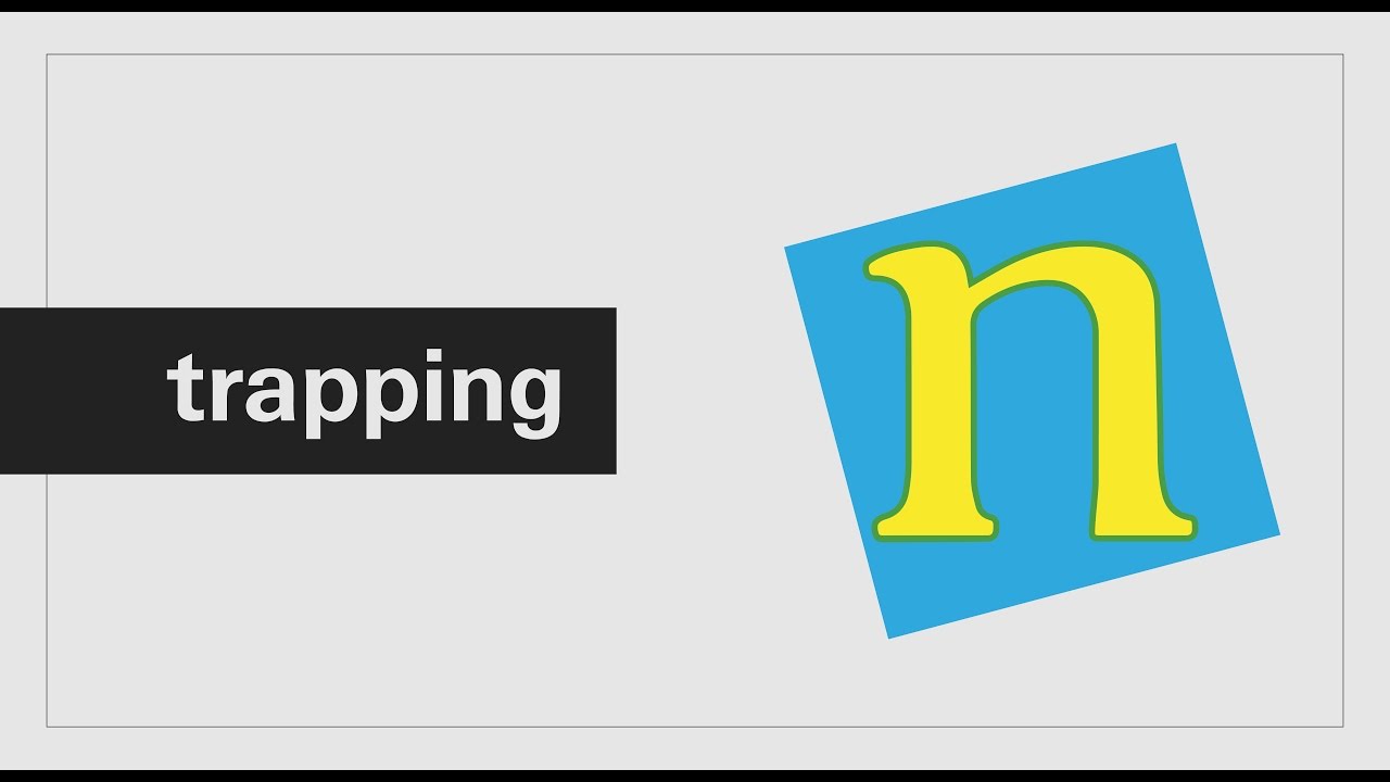 Preimpresión: Trapping, reserva y sobreimpresión en Illustrator.