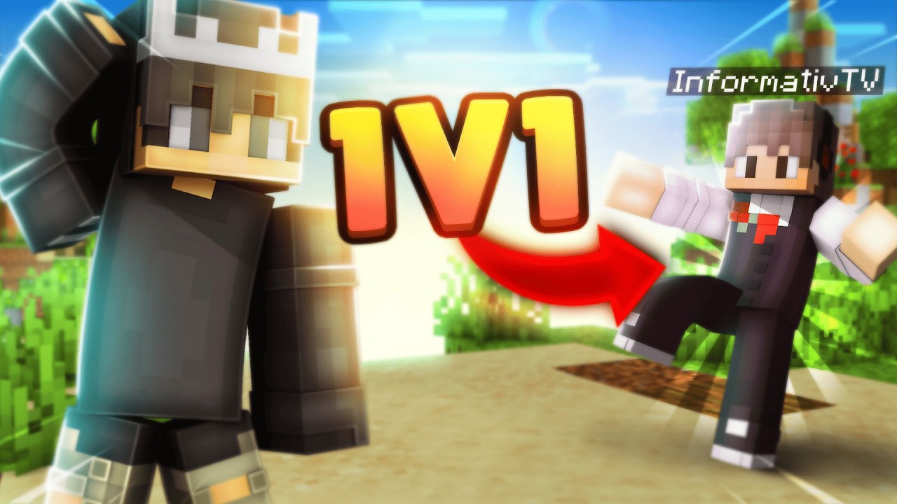 Minecraft DUELL gegen INVORMATIV &ndash; Wer ist besser?