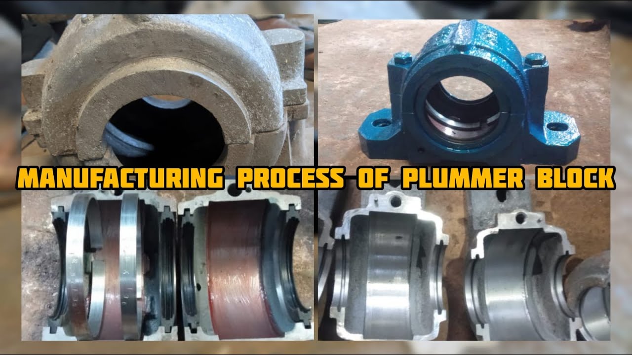 Complete Manufacturing Process of Bearing Housings || S/ SN/ SNH/ SNA