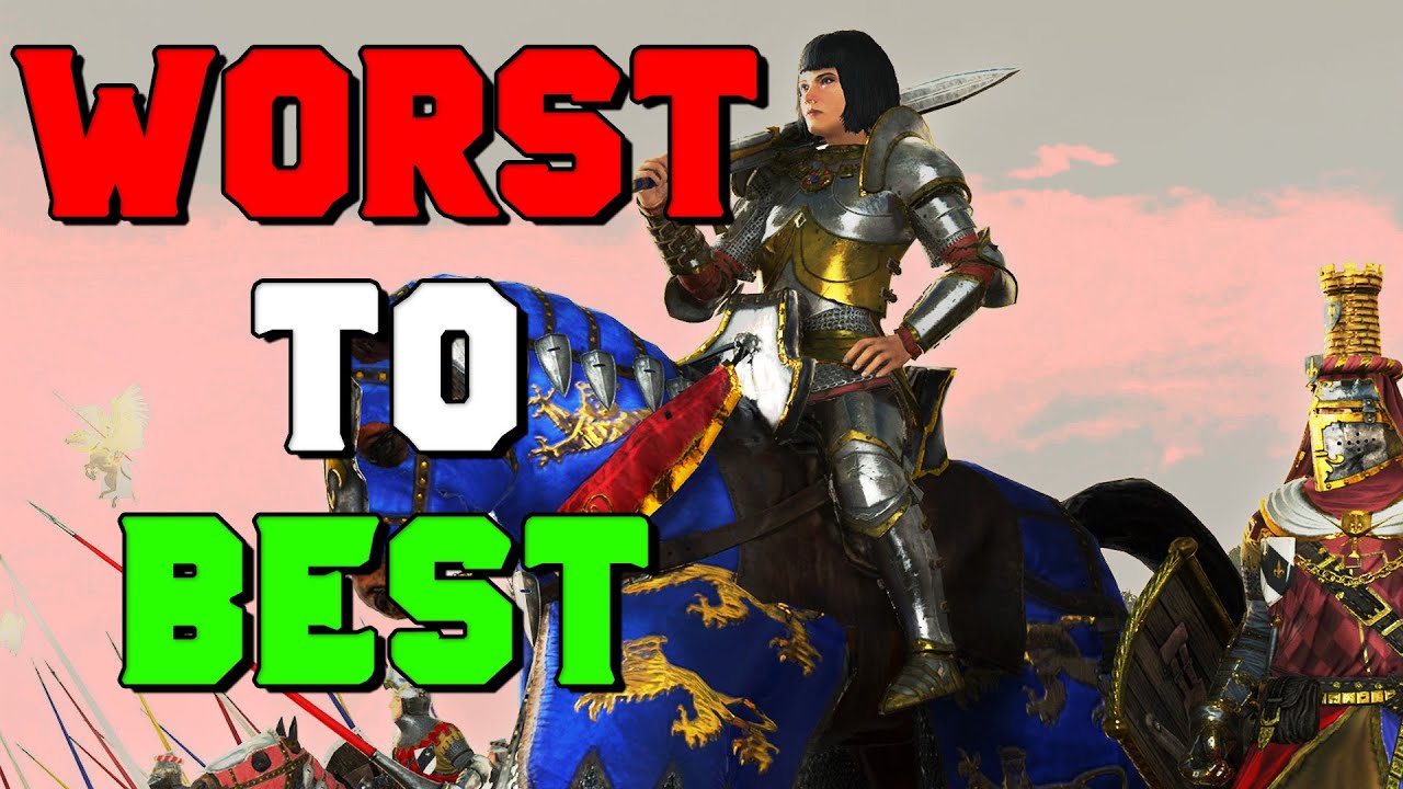 Bretonnia Campaigns from Worst to Best