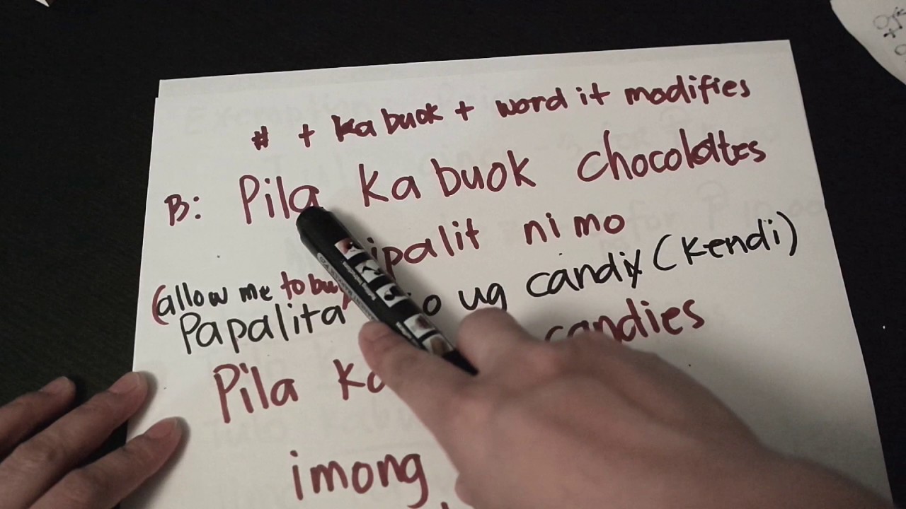 Bisaya Lesson: Linker 