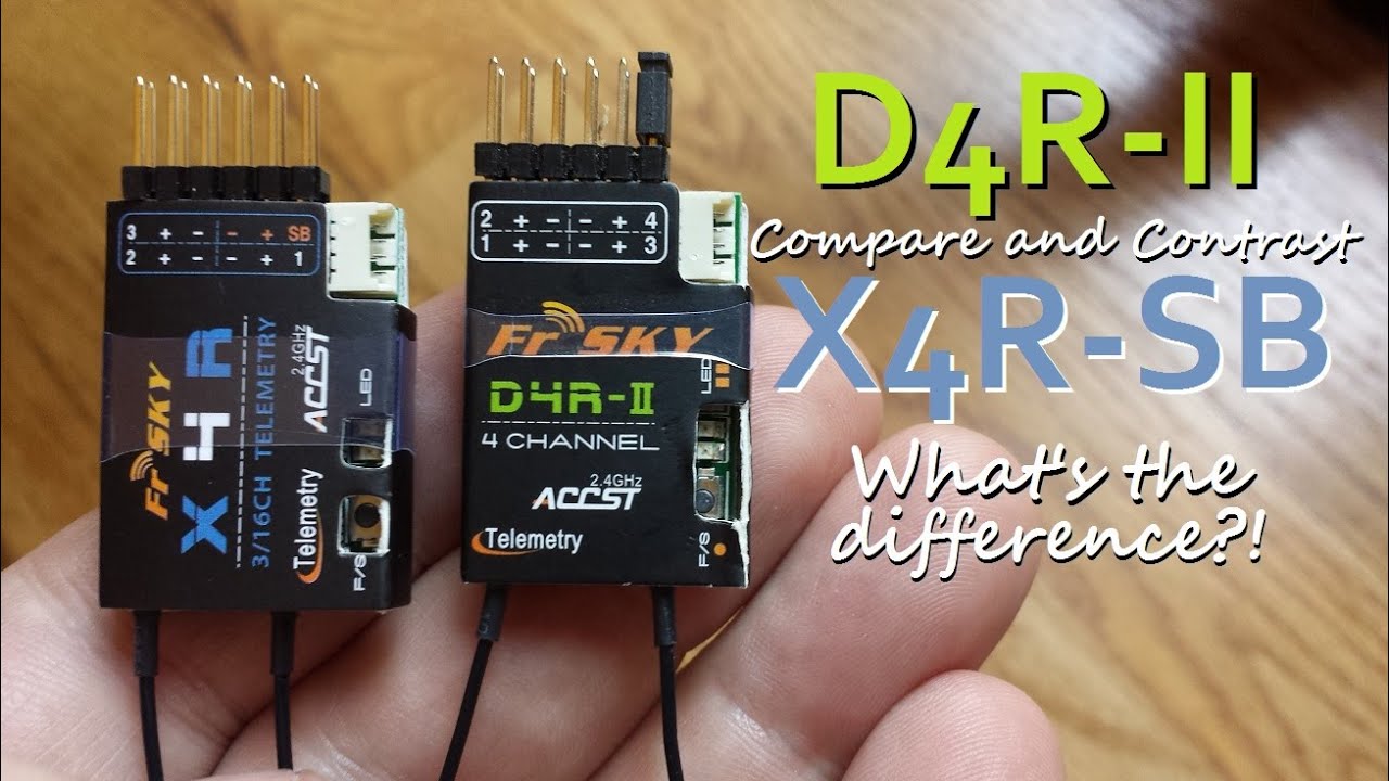 D4R-II vs X4R-SB - What's the Difference?!