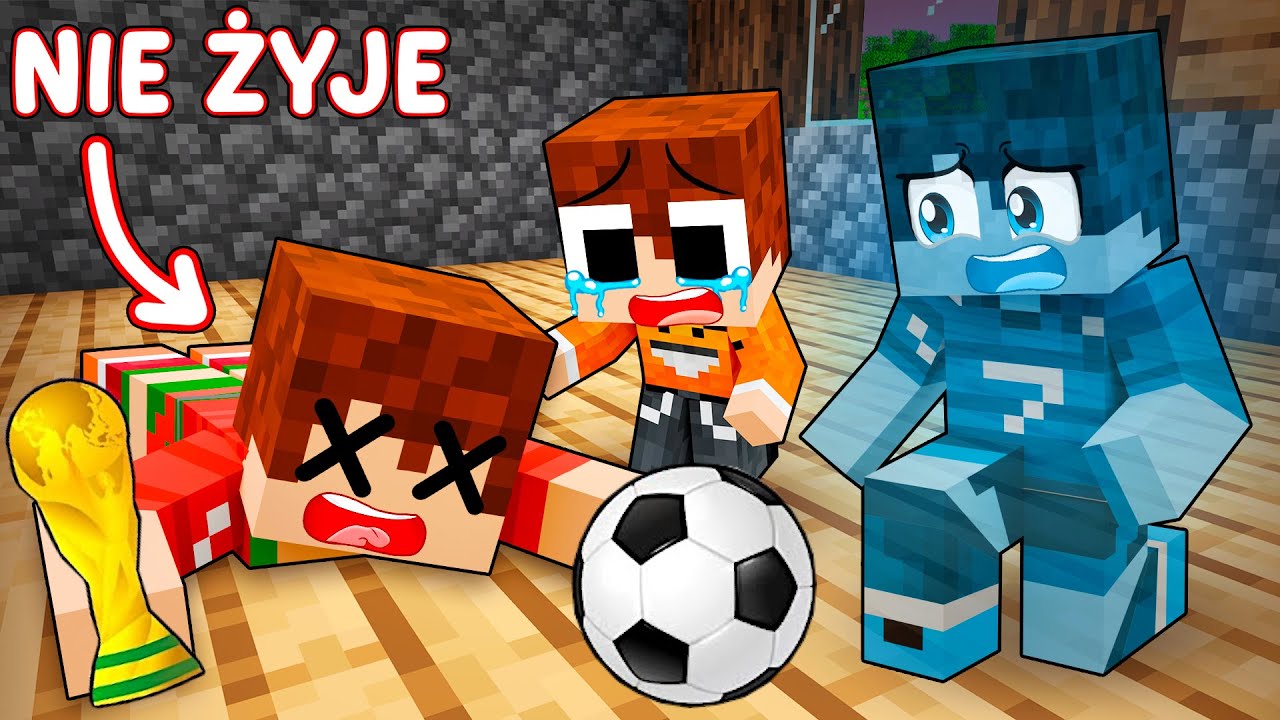 SMUTNA HISTORIA O PIŁKARZU w Minecraft!