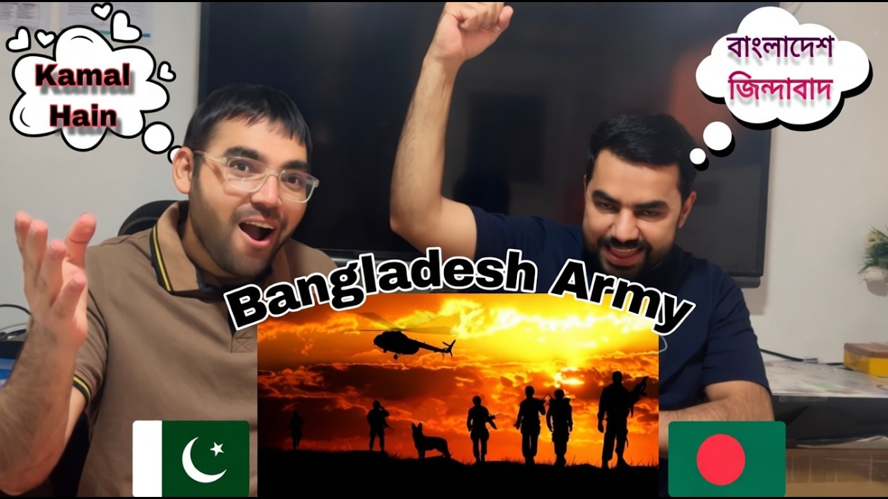 Pakistani Boy Reacts to Bangladesh Army 🇧🇩