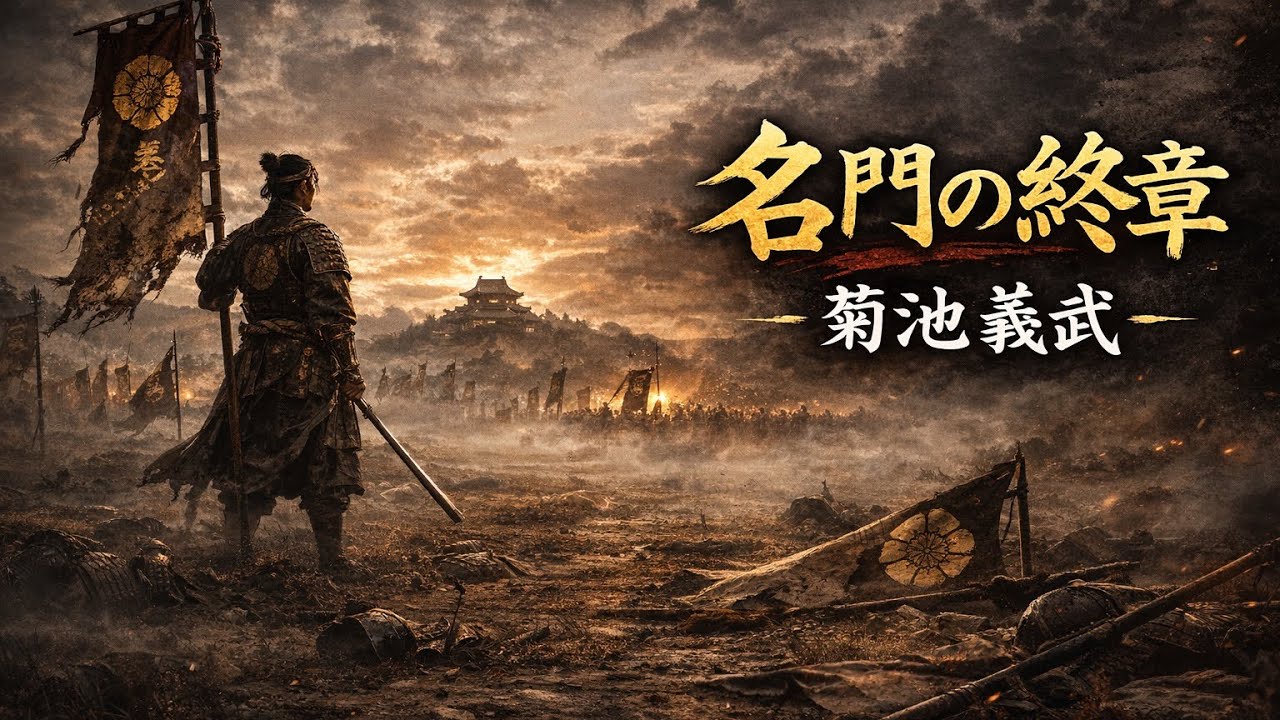 🔥【歴史ラップ】名門の終焉 — 菊池義武🔥（肥後戦国の火種）