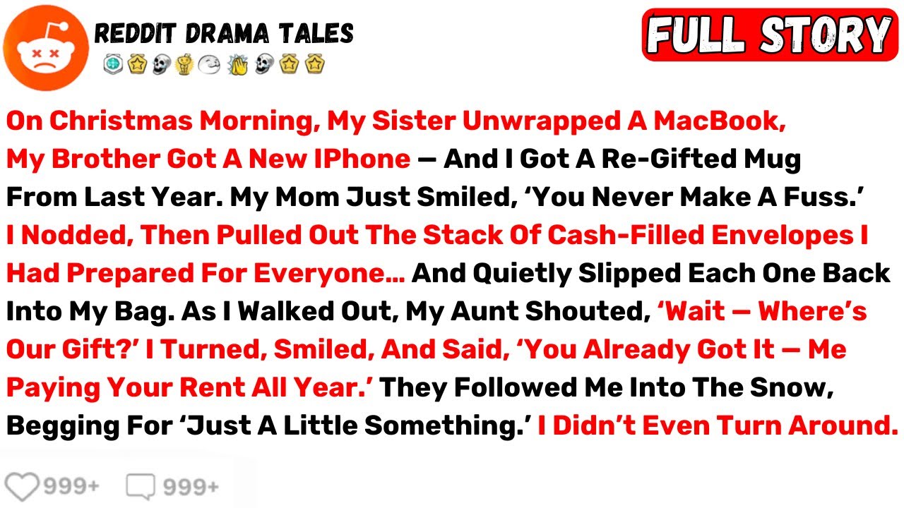 On Christmas Morning, My Sister Unwrapped A MacBook, My Brother Got A... - Best Reddit Stories